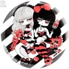 LISTEN FLAVOR x Shiu Yoshijima Poison Lily Collab Pin Badge