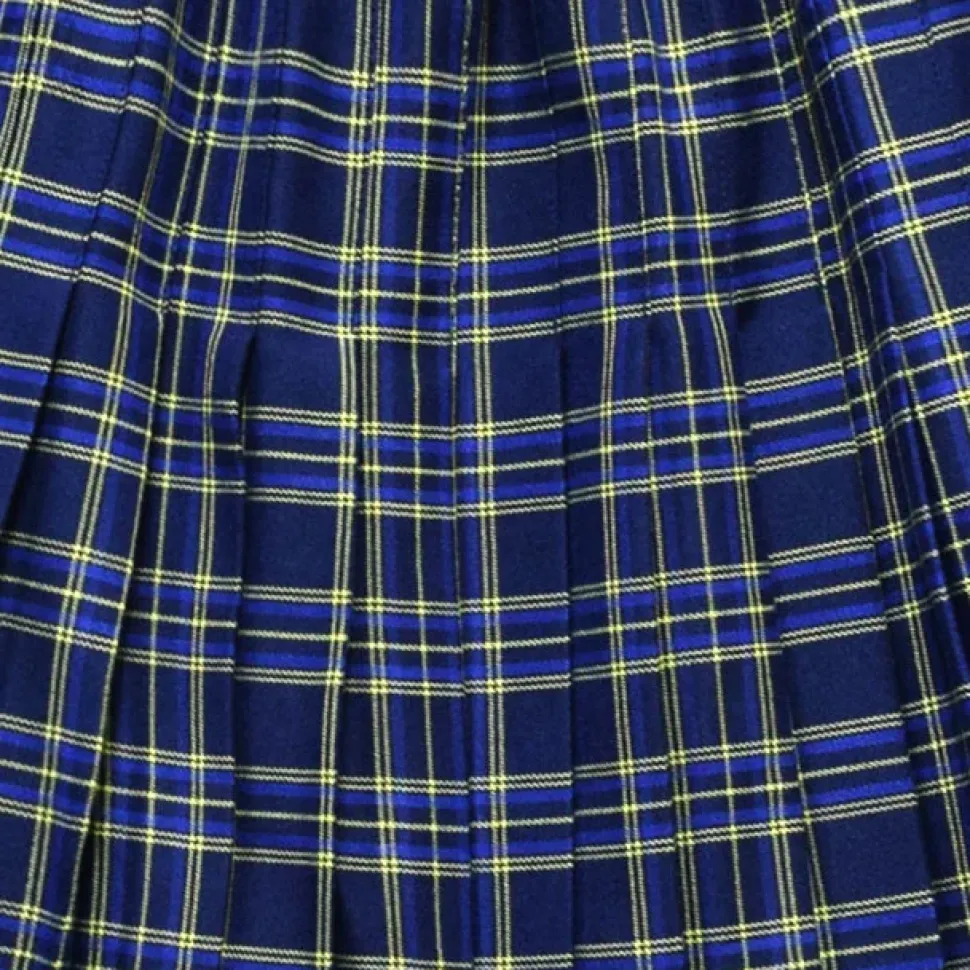 LISTEN FLAVOR Zip Pleated Skirt