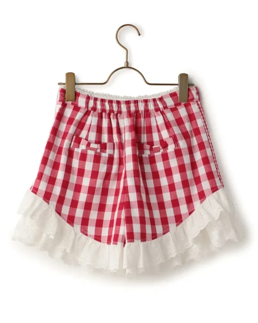 LIZ LISA Cotton Frill Shorts