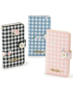 LIZ LISA Gingham Flower iPhone Case