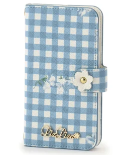 LIZ LISA Gingham Flower iPhone Case