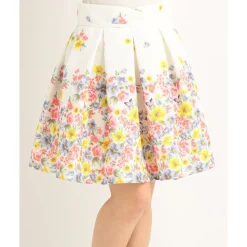 LIZ LISA Lace & Flower Skirt
