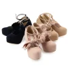 LIZ LISA Velour Ribbon Pumps