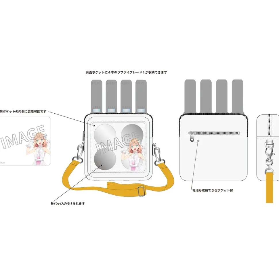 Love Live! Hasu no Sora Jogakuin School Idol Club 2nd Live Tour 〜Blooming with ○○○〜 Love Live! Brade! Bag