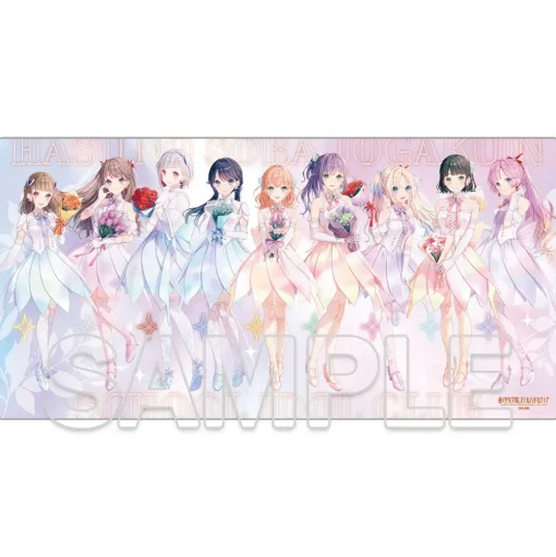 Love Live! Hasu no Sora Jogakuin School Idol Club Desk Mat Ver.AURORA FLOWER