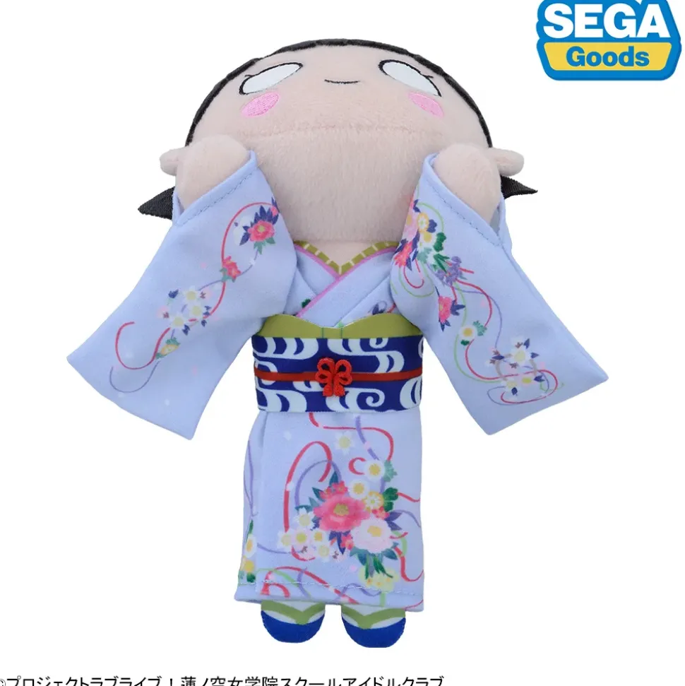 Love Live! Hasu no Sora Jogakuin School Idol Club Ginko Momose: Kaga Yuzen Collaboration Costume Ver. Nesoberi Plushie S