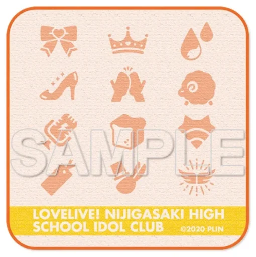 Love Live! Nijigasaki High School Idol Club Jacquard Woven Mini Hand Towel