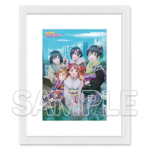 Love Live! Nijigasaki High School Idol Club A5 Chara Fine Graph Yu & Ayumu & Kanata & Setsuna & Shioriko
