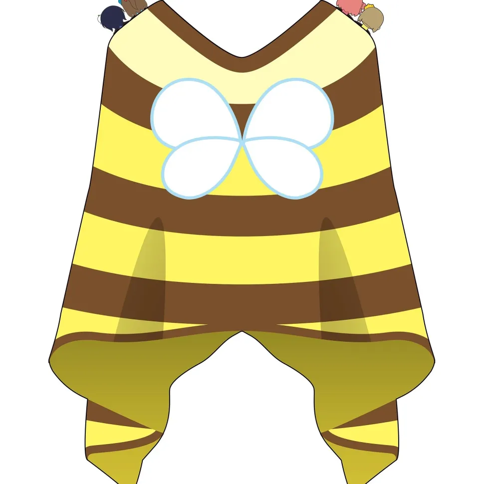 Love Live! Nijigasaki High School Idol Club FLOWER MUSIC LIVE Boooooom Boooooom Bee!! Cloak-style Blanket