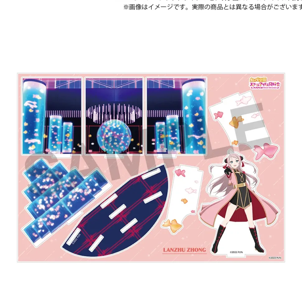Love Live! Nijigasaki High School Idol Club Nijigasaki High School Store TV Anime Acrylic Diorama Stand