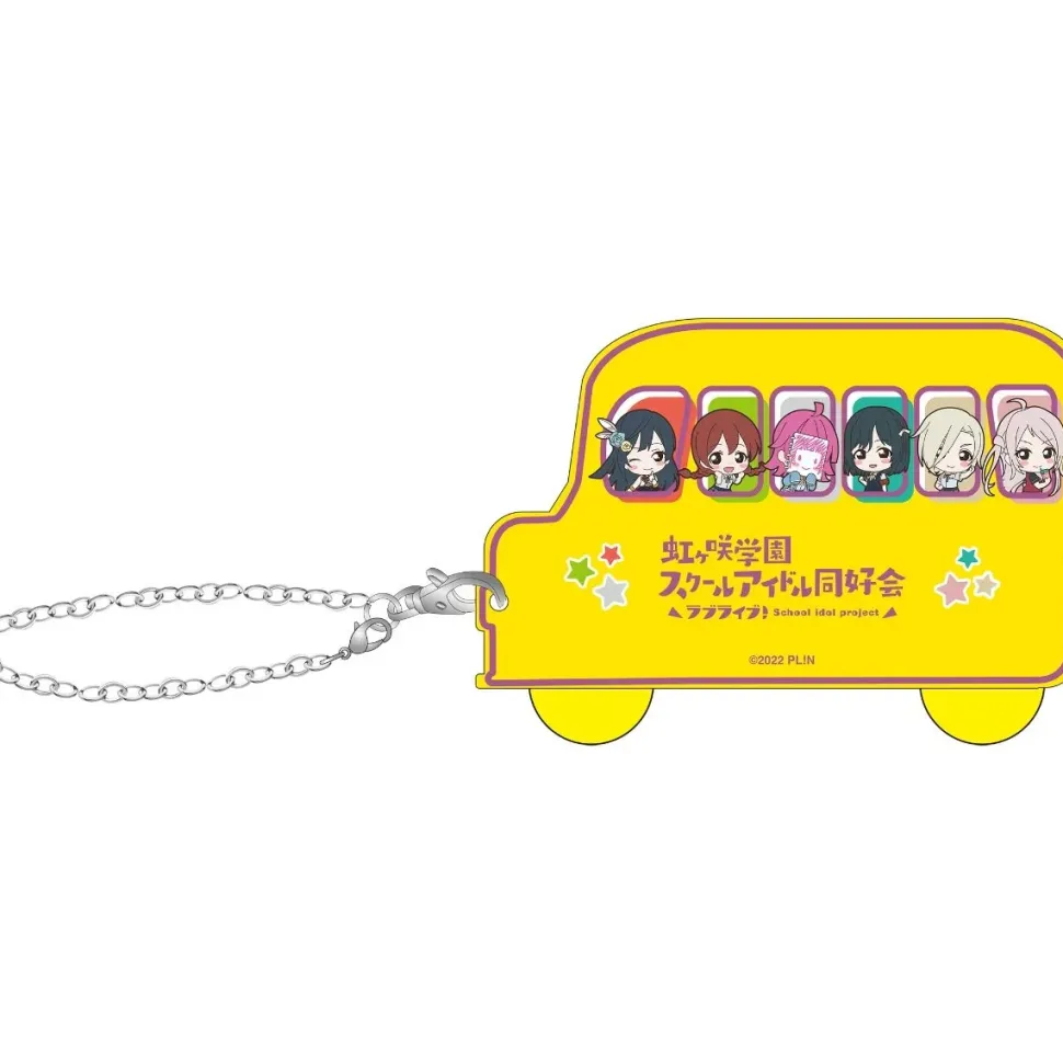Love Live! Nijigasaki High School Idol Club Niji Tabi! TOKIMEKI FAN MEETING TOUR Bus-Shaped Pass Holder