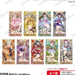 Love Live! Nijigasaki High School Idol Club Trading Ticket-Style Stickers