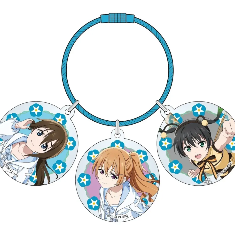 Love Live! Nijigasaki High School Idol Club FLOWER MUSIC LIVE Boooooom Boooooom Bee!! Acrylic Charm Set