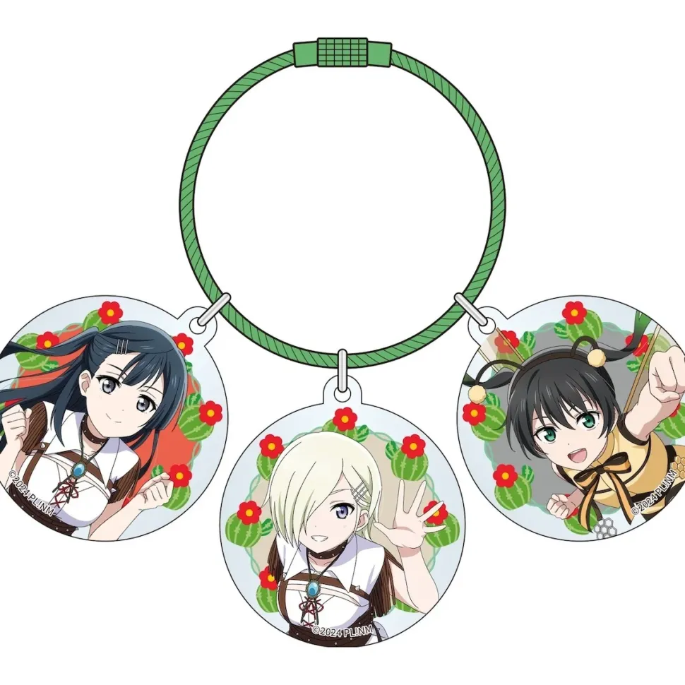 Love Live! Nijigasaki High School Idol Club FLOWER MUSIC LIVE Boooooom Boooooom Bee!! Acrylic Charm Set
