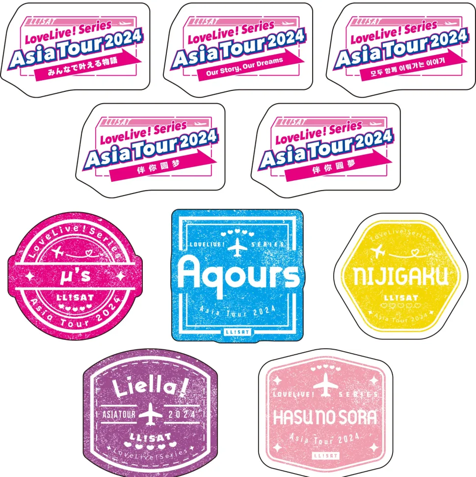 Love Live! Series Asia Tour 2024 Our Story, Our Dreams in Yokohama Die-Cut Decorative Tape