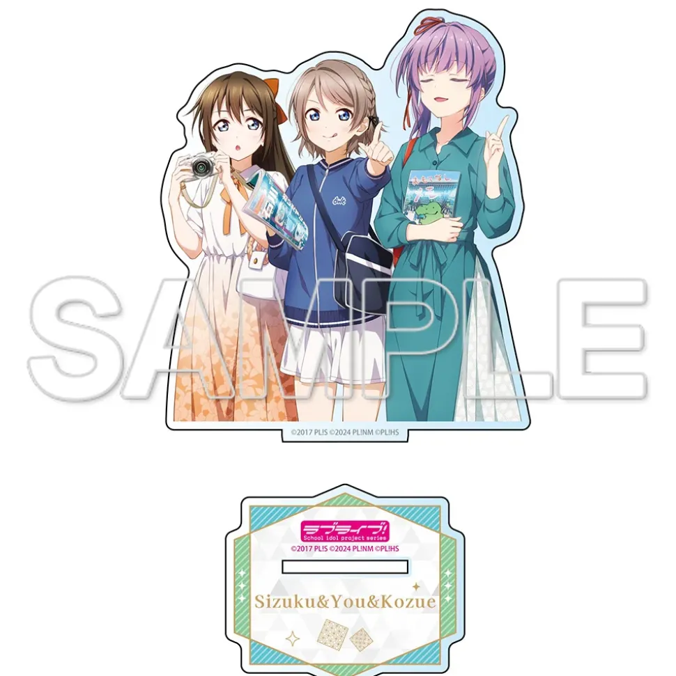 Love Live! Series Odekake Love Live! Acrylic Stand You & Shizuku & Kozue