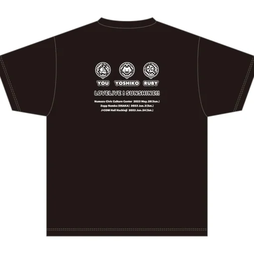 Love Live! Sunshine!! Aqours Uranohoshi Girls' High School RADIO!!! JMA Local Broadcasting Station ～BABU-SOTSU Gathering! YYY with RADIO and LIVE～ T-Shirt
