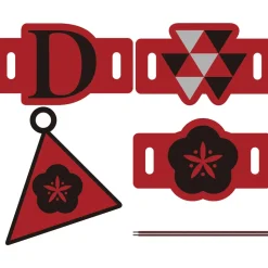 Love Live! Sunshine!! AZALEA 1st Love Live! 〜In The Dark /*Secret Story*/〜 Shoelace Charm Set