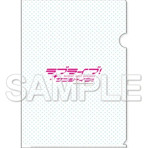 Love Live! Sunshine!! Clear File Folder Aqours