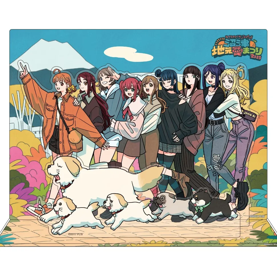 Love Live! Sunshine!! Numazu Jimo Ai Festival 2025 Diorama Acrylic Stand