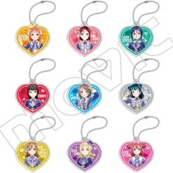 Love Live! Sunshine!! The School Idol Movie: Over the Rainbow Stage Outfits Acrylic Keychain Collection