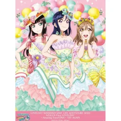 Love Live! Sunshine!! Unit Live Adventure 2020 AZALEA First Love Live! ～Amazing Travel DNA～ Try Again B2-Size Poster