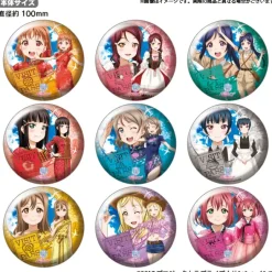 Love Live! Sunshine!! Uranohoshi Girls' High School Store Deka Pin Badge Collection