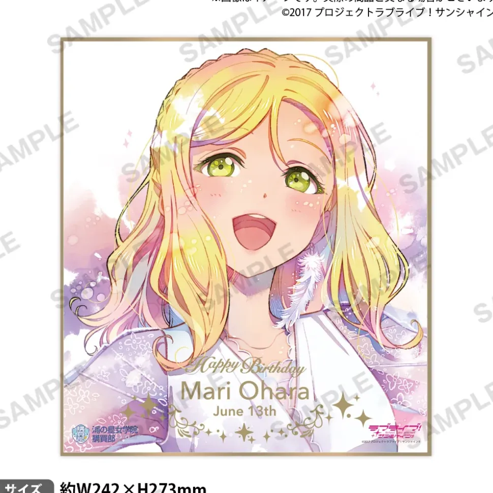 Love Live! Sunshine!! Uranohoshi Girls High School Birthday Present Vol. 4 Mari Ohara Celebration Set