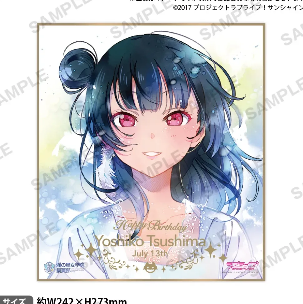 Love Live! Sunshine!! Uranohoshi Girls High School Birthday Present Vol. 4 Yoshiko Tsushima Celebration Set
