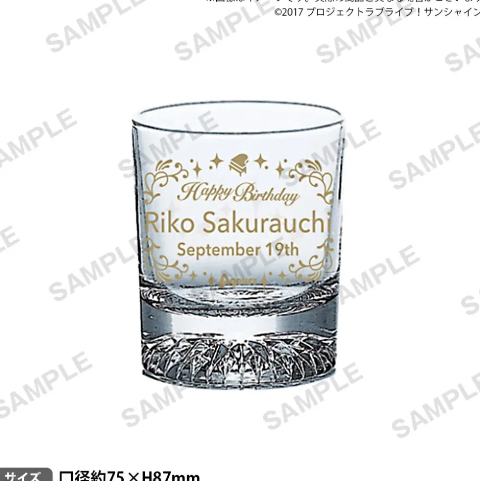 Love Live! Sunshine!! Uranohoshi Girls' High School Store Birthday Present Vol. 4 Riko Sakurauchi Celebration Set
