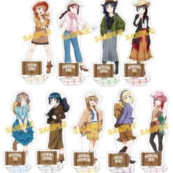 Love Live! Sunshine!! Western Style Acrylic Stand Collection