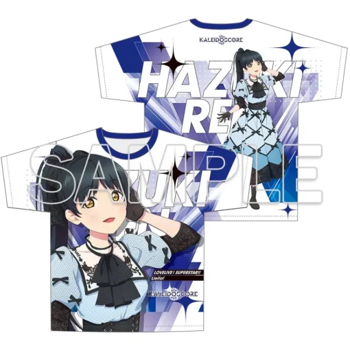 Love Live! Superstar!! Full Graphic T-shirt Music-Talk-Teamwork! Prime Adventure!! Ver. Ren Hazuki