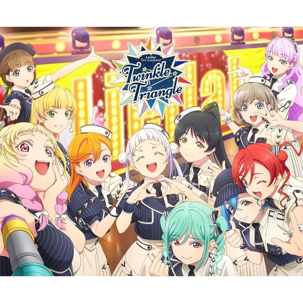 Love Live! Superstar!! Liella! 5th Love Live! Tour ~Twinkle Triangle~ Blu-ray Memorial Box (3-Disc Set)