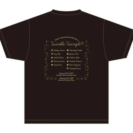 Love Live! Superstar!! Liella! 5th Love Live! ～Twinkle Triangle～ T-Shirt