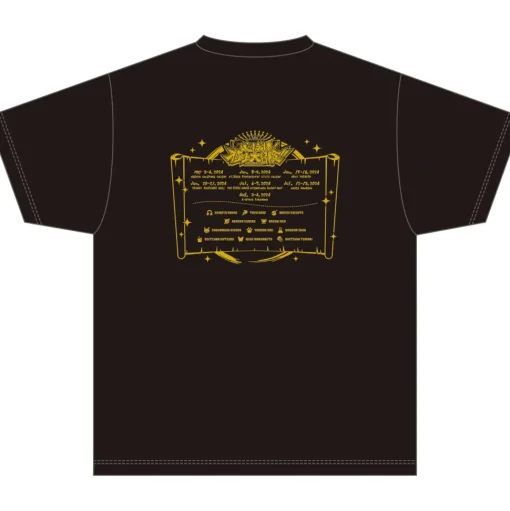 Love Live! Superstar!! Liella! UNIT LIVE & FAN Meeting Tour MUSIC, TALK & TEAMWORK! Prime Adventure!! T-shirt (Re-run)