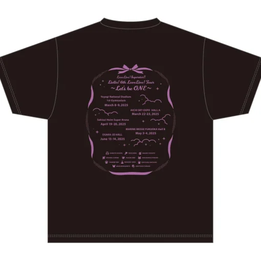 Love Live! Superstar!! Liella! 6th Love Live! Tour ～Let's be ONE～ T-shirt
