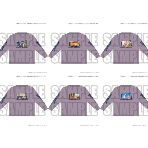 Love Live! Superstar!! Oversized Long Sleeve T-Shirt