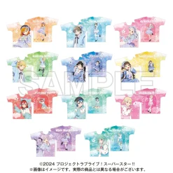 Love Live! Superstar!! Yume Kawa Girly Collection 2025 Full Graphic T-shirt