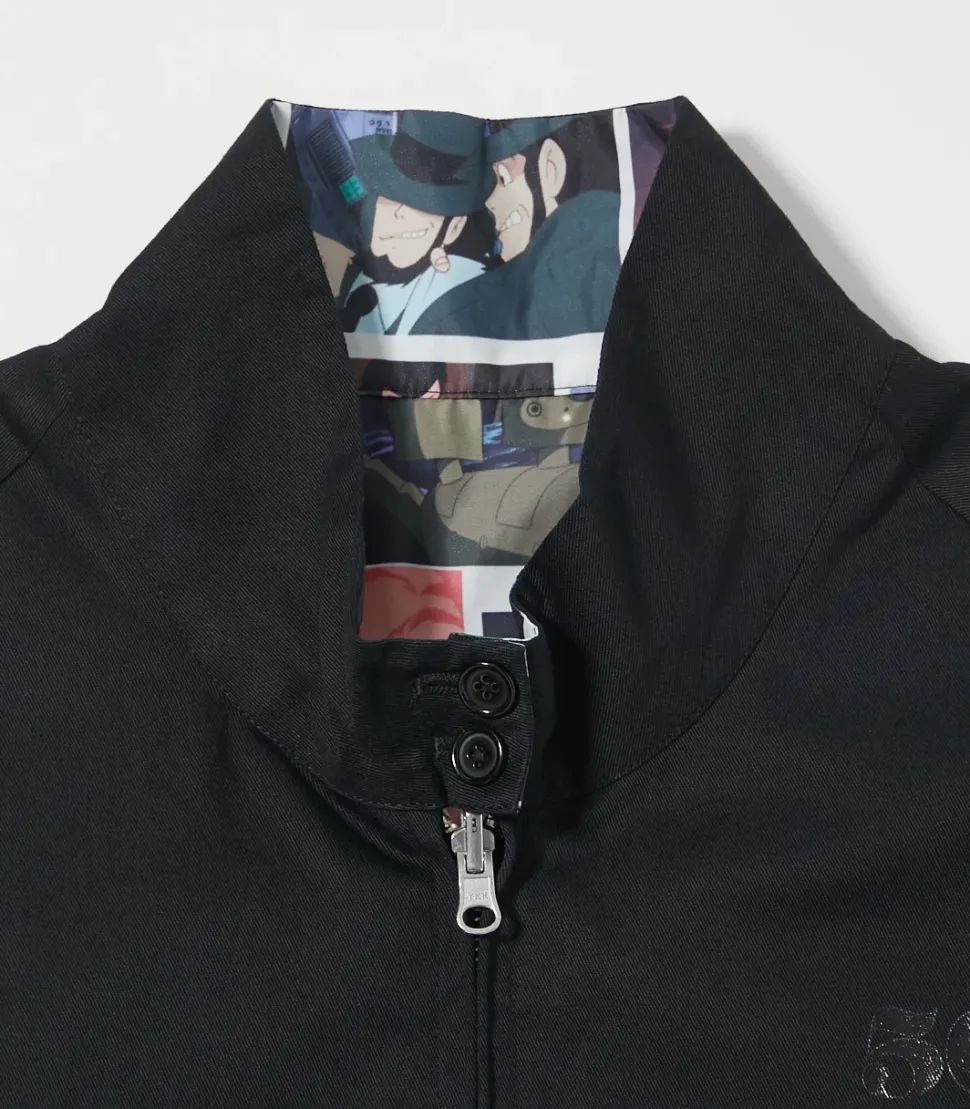 Lupin the Third Saraba Itoshiki Lupin yo Black Reversible Jacket