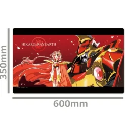 Magic Knight Rayearth Character Rubber Mat Hikaru Shidou