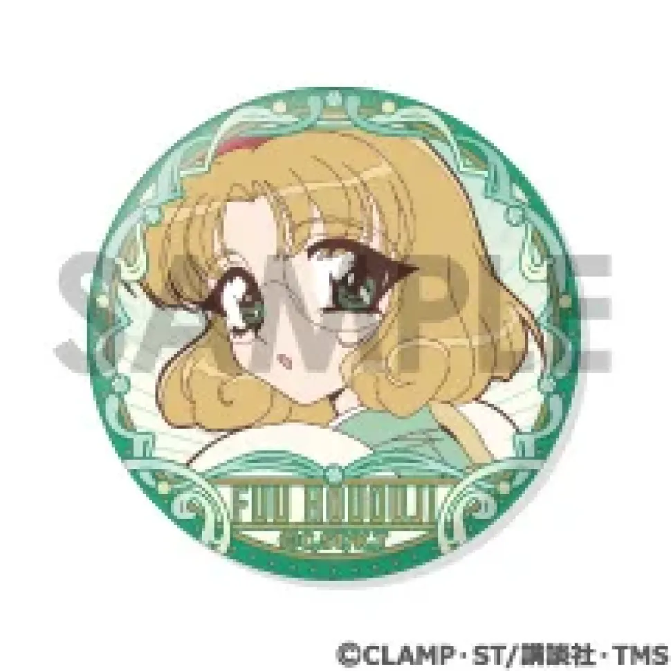Magic Knight Rayearth Tin Badge Set Fuu Hououji ga Ippai Selection