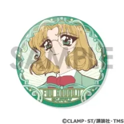 Magic Knight Rayearth Tin Badge Set Fuu Hououji ga Ippai Selection
