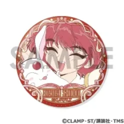 Magic Knight Rayearth Tin Badge Set Hikaru Shidou ga Ippai Selection
