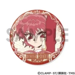 Magic Knight Rayearth Tin Badge Set Hikaru Shidou ga Ippai Selection