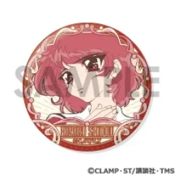 Magic Knight Rayearth Tin Badge Set Hikaru Shidou ga Ippai Selection