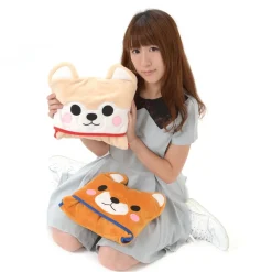 Mameshiba San Kyodai Dog Hooded Blankets