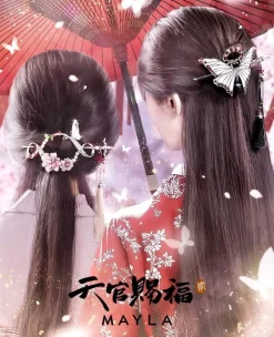 MAYLA Heaven Official's Blessing Iconique Hair Objet Majeste+ Kanzashi