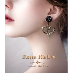 MAYLA Rozen Maiden Iconic Ear Object Clip-on Earrings Zenmai