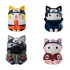 Mega Cat Project Naruto Nyaruto! Series Reboot Team 7 Complete Box Set w/ Bonus Bromide
