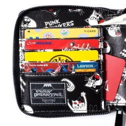 Meow Black Wallet